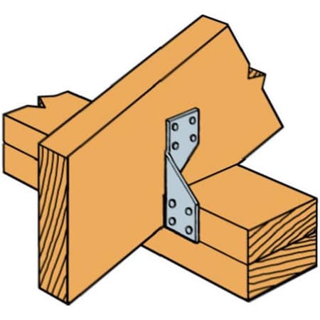 Simpson Strong-Tie Simpson Strong Tie H3 H3 Hurricane Tie; Pack Of 100 849206